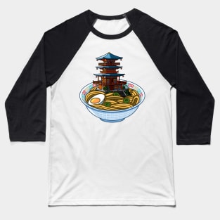 Ramen temple Baseball T-Shirt